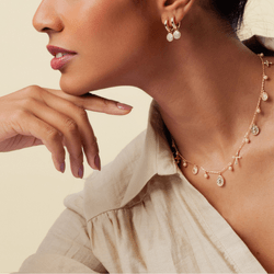 Modelo Colar Dourado com Pingentes Religiosos - CO01011289DOLS